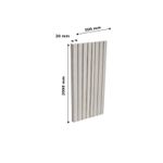 Norkbrook P-665 Pilaster Cornice/ flat panel EPS200 Marble Coated 300x30x2000 mm