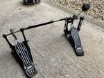 Dixon Double Bass Pedal - Heavy Duty, Twin Chain. Missing Beater