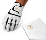 Men's Personalised Leather Golf Glove, Gift Box, Custom Initials, Golfer Present
