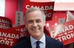 MARK CARNEY CANADA STRONG ELECTION 2025 FRIDGE MAGNET 5"x 3.5"