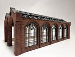 00  Gauge Modelux Cheltenham 2 Lane Engine Shed + Glazing kit