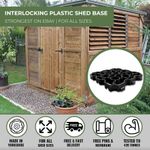 Garden Shed Base Grid Full Kit Plastic All Shed Sizes FREE Membrane & Pins