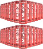 Emerge Energy Drink Refreshing Mixed Fruit Flavour Powerful Energy (Pack of 24)