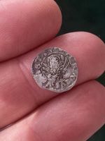 Italy Venice Doge Andrea Contarini 1367-1382 AR Soldino Nuevo 0.38g As Pics