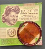 Genuine Vintage 1950s Tortoiseshell Effective 8cm Ring Comb