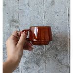 KINTO SEPIA Cup & Saucer 270ml Set - Shipped via Yu-Pack