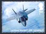 Lockheed Martin F-35B Lightning II on 2026 stamp