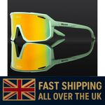 SCVCN Torque Cycling Glasses Bike Sunglasses UV400 Sports MTB Goggles Bicycle