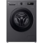 LG F4X1009NMK 9Kg Washing Machine Slate Grey 1400 RPM A Rated