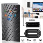 5600Miles Indoor HD Digital TV Antenna Aerial Signal Amplified 4K 1080P Freeview