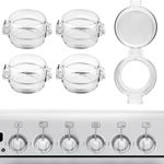 5pcs Stove Knob Safety Covers, 3in Child Proof Oven Safeguards Child... 