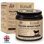 Whipped Beef Tallow Skin Care Tallow & Honey Balm Grass-Fed Tallow Cream Balm 