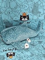 Jellycat Gobfrey Whale Shark Plush Doll Christmas Birthday Gift Tags + Dust Bag