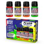 Green Stuff World Flaming Splash Gel Set 30ml x4 Fire Magma Lava Effect Miniatur