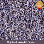Dried Lavender Flowers Albania 50g - 1kg, A Natural Aromatic Room Fragrance