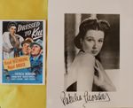 Patricia Morison Signed Autograph Photograph Sherlock Holmes 