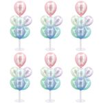 Time to Sparkle 6 Set Balloon Stand Holder Kit Support Base Table Wedding Party