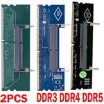 Lot Laptop to Desktop Memory Adapter Card for SO-DIMM To PC Card DDR3 DDR4 DDR5