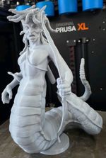 Medusa Clash Of Titans 12" 3D Printed Statue Display Model UNPAINTED INSPIRED