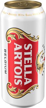 Stella Artois Premium Belgian Lager 4.6 Percent Abv Beer 24 x 440ml Priced Cans