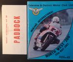 1982 North West 200 Motorcycle Road Races Programme and Paddock Pass