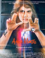 DEADLY FRIEND vintage 1986 Spanish MOVIE POSTER KRISTY SWANSON Horror WES CRAVEN