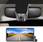 Mangoal Front 4k & Rear 1080p OEM Style Dedicated Dash Cam for Custom Models GPS
