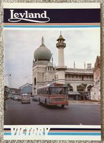 LEYLAND Victory Bus Sales Brochure c1984  Lit No.1029  City  Intercity  Rural