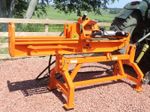 Venom 25ton tractor mounted log splitter by Rock Machinery 