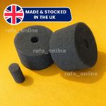 2x Foam Loud Speaker Port Bungs with Removable Centre Insert – 65mm x 40mm