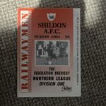SHILDON  v  PETERLEE  BUCHANAN CUP   1994 - 95