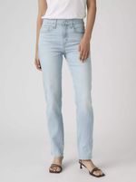 Levi's Womens Eternal Indigo Light 724 High Rise Straight Jean
