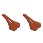 Waterproof Hollow Bike Saddle Durable PU Cushion Lightweight Comfortable for Men