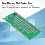DDR5 RAM Memory Slot Tester Card With LED Lights Portable For PC Motherboard-Use