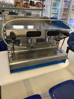 SAB Jolly Prestige 2 Group Blue & Stainless SteelEspresso Coffee Machine