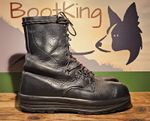 Swiss M90 Black Army Combat, Walking, Hiking, Service Boots UK 11