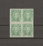 RHODESIA 1913/19 SG 188b 1/2d Dull Yellowish-Green MNH