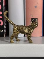 Small Brass Cat - New Lovely Collectible