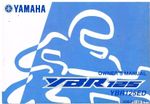 YAMAHA YBR125ED ORIGINAL 2006 OWNERS INSTRUCTION & MAINTENANCE HANDBOOK