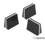 3x Replacement Pioneer Fader Cross Fader Knobs DDJ SR SX XDJ R1 DJM