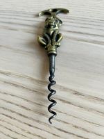 Early C20th Vintage Brass Corkscrew
