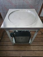 Thai Ice Cream Roll Machine Stainless Steel  60cm Diameter.  Pan-n-ice Genuine