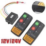 Heavy Duty Universal Wireless Winch Remote Control 12V 24V Recovery Truck SUV UK