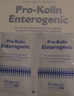 PROTEXIN PRO-KOLIN 4g SACHETS X 5/10.HELPS GI SENSITIVITIES IN COMPANION ANIMALS