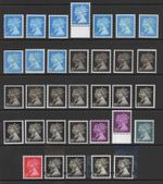 DOUBLE HEAD SPECIALISED SET OF 33 STAMPS. ALL THE PRINTINGS '90, '00, '09 & '17