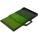 Golf Practice Mat Artificial Grass Tri-Turf Me And My Golf Launch Pad Mat NO BOX