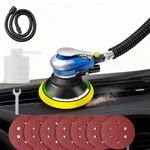 6" Air Random Orbital Palm Sander 150mm Dual Action Auto Body Orbit DA Sanding