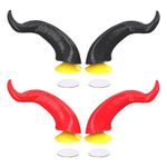 2 * Devil Horns For Helmets Fashion Personality Motorcycle Helmet Devil Horns