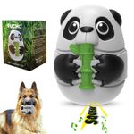PuchoⓇ Cute Panda Rubber Dog Toy – Chew & Squeak Xmas Gift  for Your Pooch