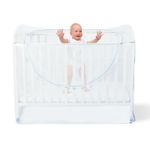 Orzbow Universal Mosquito Net for Cot Bed, Circumference 150-181'', White